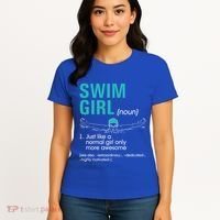Swim Definition Super Cute Swimming Swimmers Gift Women's T-Shirt thumb 4