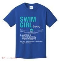 Swim Definition Super Cute Swimming Swimmers Gift Kids T-Shirt thumb 0