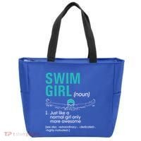 Swim Definition Super Cute Swimming Swimmers Gift Tote Bag thumb 0