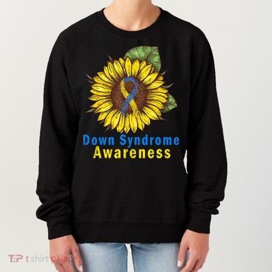 Sunflower Down Syndrome Awareness Women's Sweatshirt