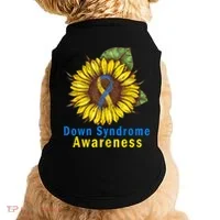 Sunflower Down Syndrome Awareness Doggie Tank thumb 0