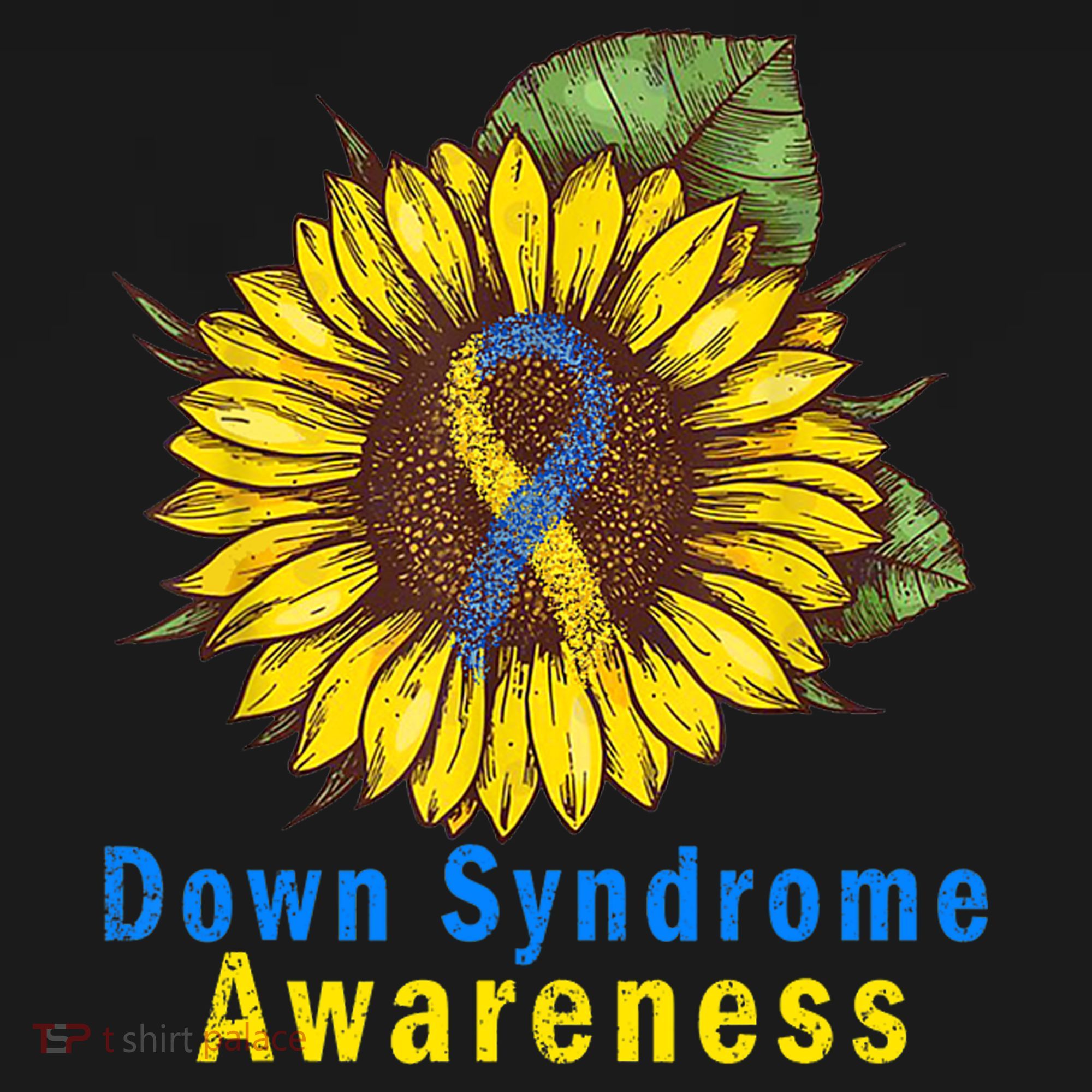 Sunflower Down Syndrome Awareness Doggie Tank