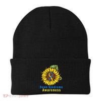Sunflower Down Syndrome Awareness Beanie thumb 0