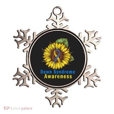 Sunflower Down Syndrome Awareness Ornament