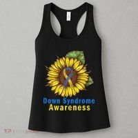 Sunflower Down Syndrome Awareness Women's Tank Top thumb 3