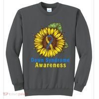 Sunflower Down Syndrome Awareness Sweatshirt thumb 0
