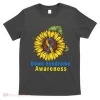 Sunflower Down Syndrome Awareness T-Shirt thumb 0