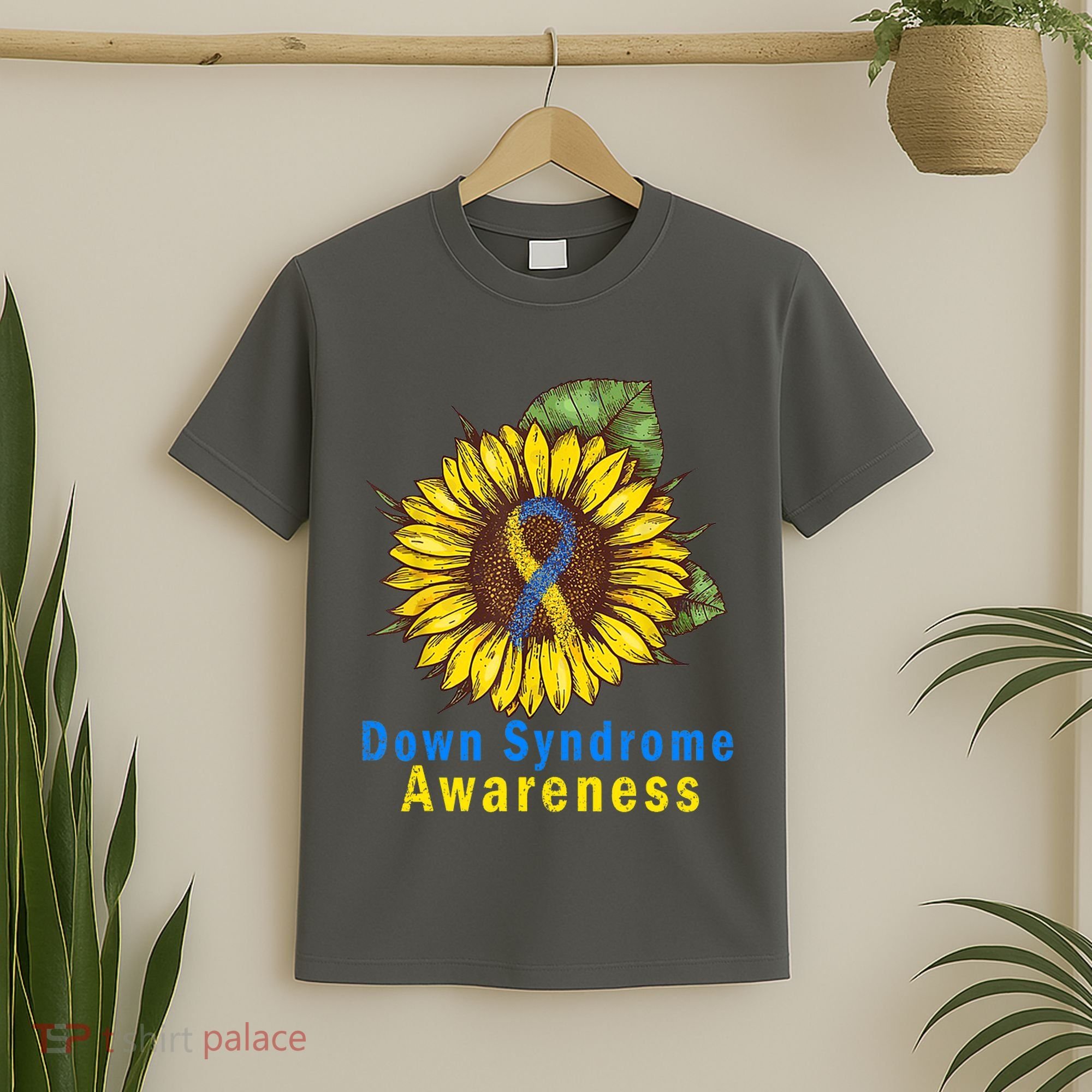 Sunflower Down Syndrome Awareness T-Shirt