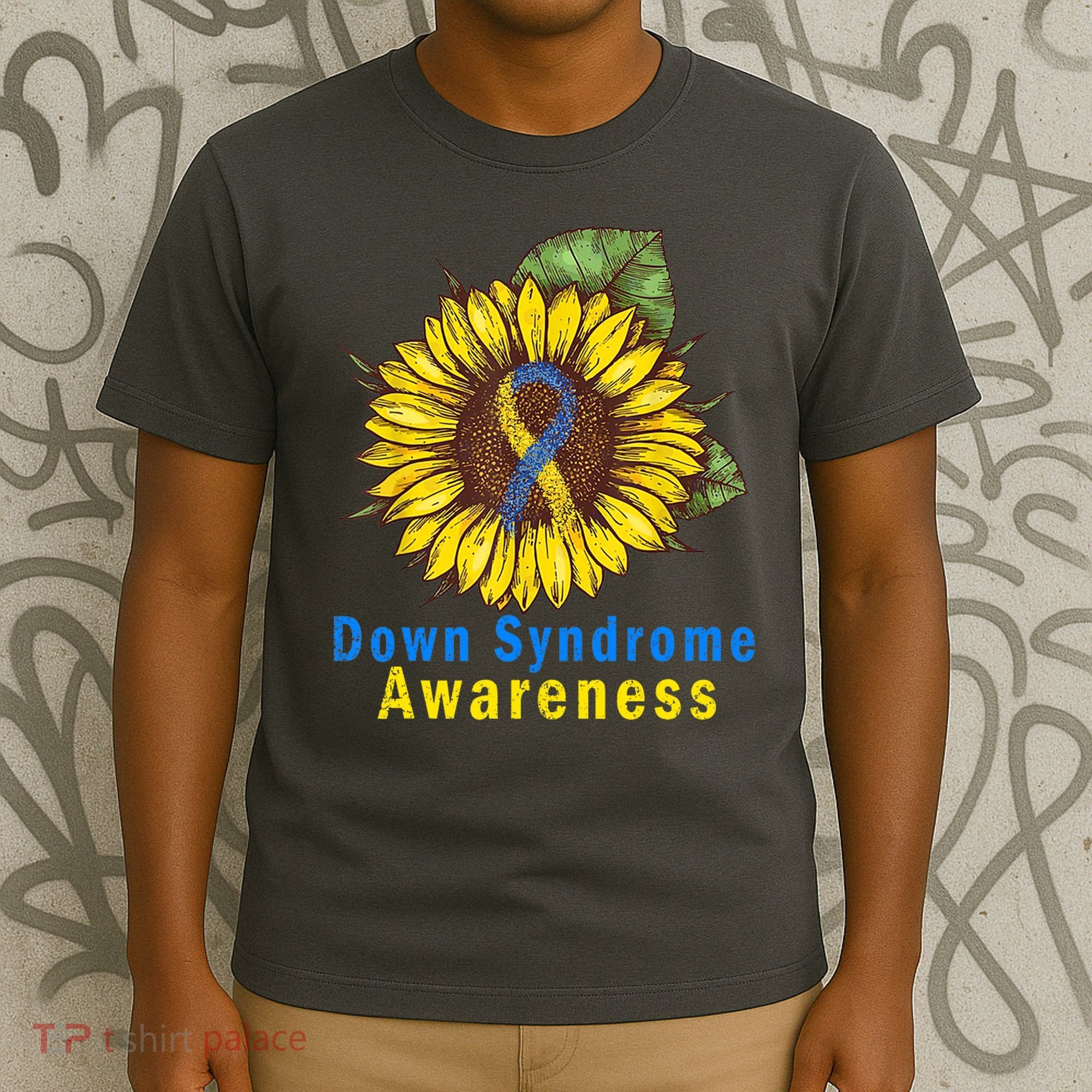 Sunflower Down Syndrome Awareness T-Shirt