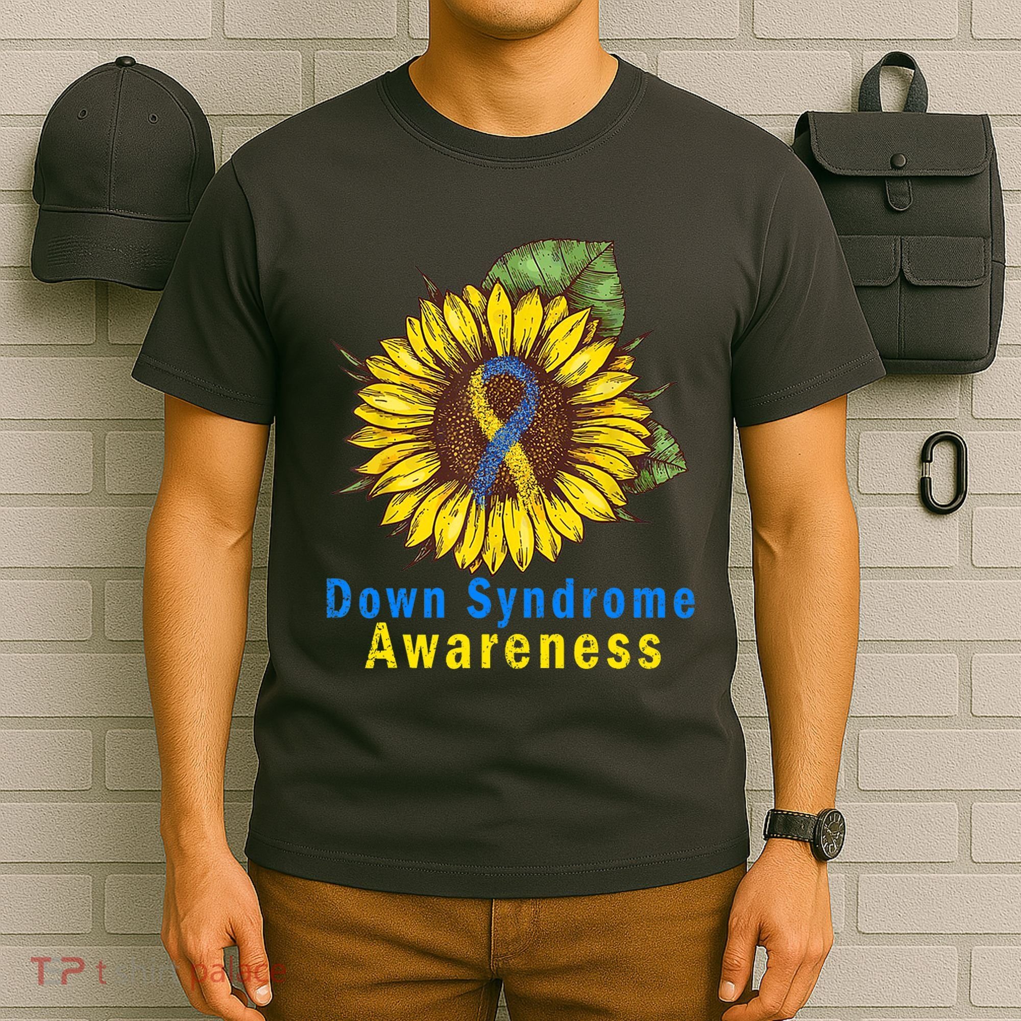 Sunflower Down Syndrome Awareness T-Shirt