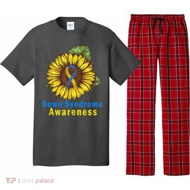 Sunflower Down Syndrome Awareness Pajama Set