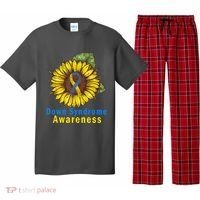 Sunflower Down Syndrome Awareness Pajama Set thumb 0