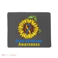Sunflower Down Syndrome Awareness Mousepad thumb 0