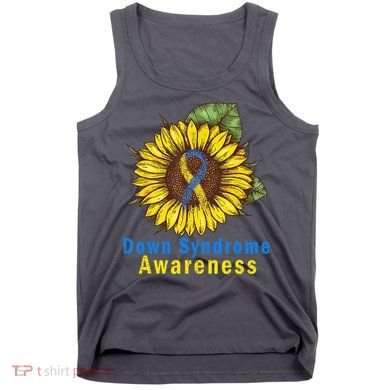 Sunflower Down Syndrome Awareness Tank Top