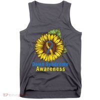 Sunflower Down Syndrome Awareness Tank Top thumb 0