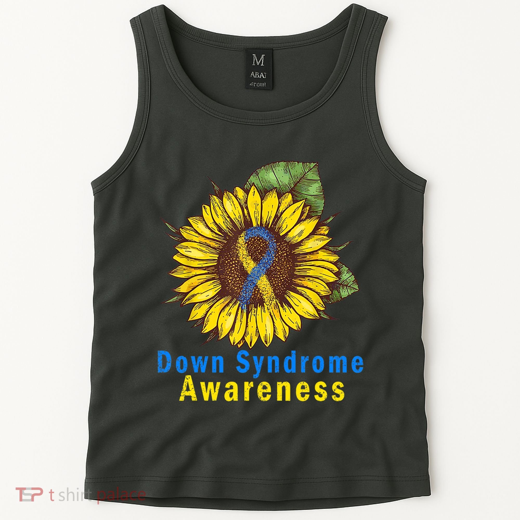 Sunflower Down Syndrome Awareness Tank Top