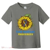 Sunflower Down Syndrome Awareness Toddler T-Shirt thumb 0