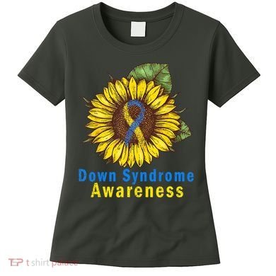 Sunflower Down Syndrome Awareness Women's T-Shirt