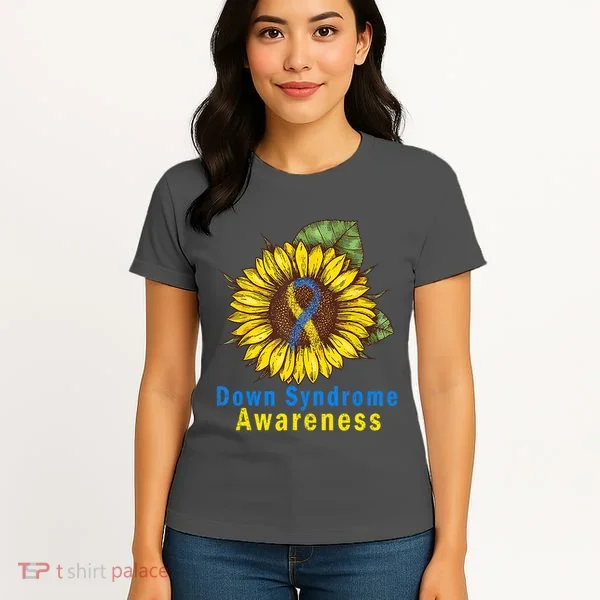Sunflower Down Syndrome Awareness Women's T-Shirt