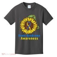 Sunflower Down Syndrome Awareness Kids T-Shirt thumb 0