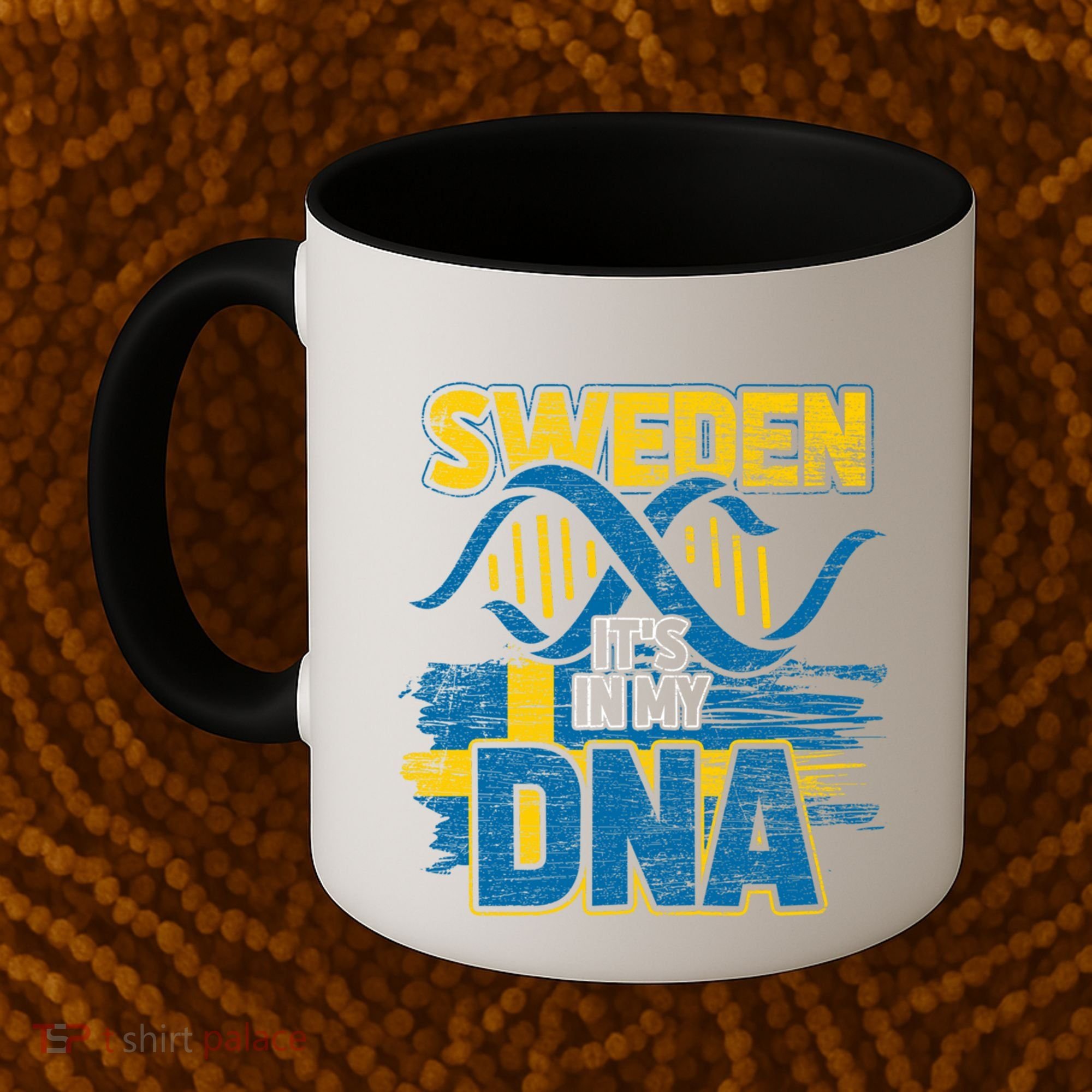 Sverige Dna Swedish Flag Sweden Great Gift Coffee Mug