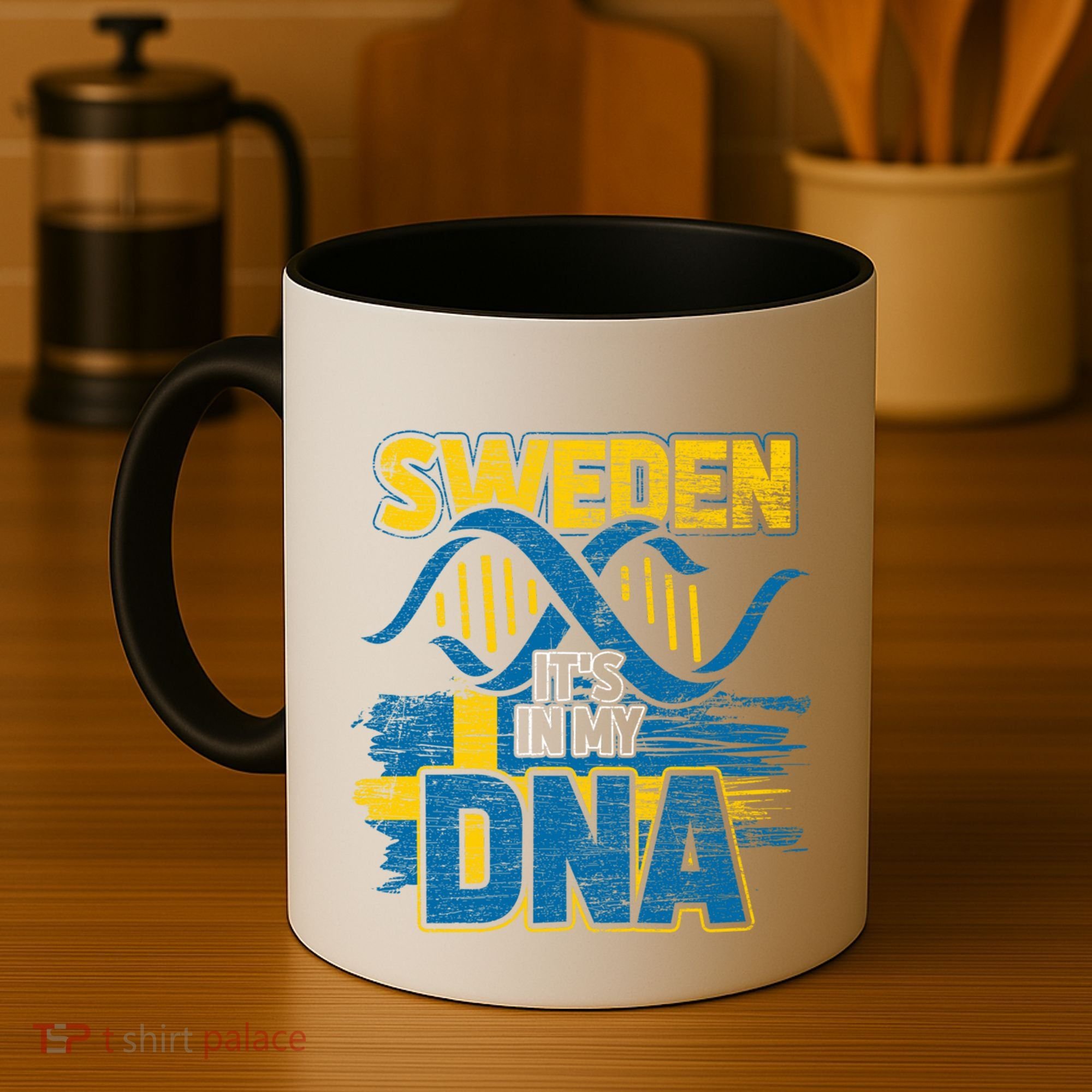 Sverige Dna Swedish Flag Sweden Great Gift Coffee Mug