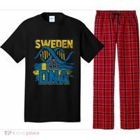 Sverige Dna Swedish Flag Sweden Great Gift Pajama Set thumb 0