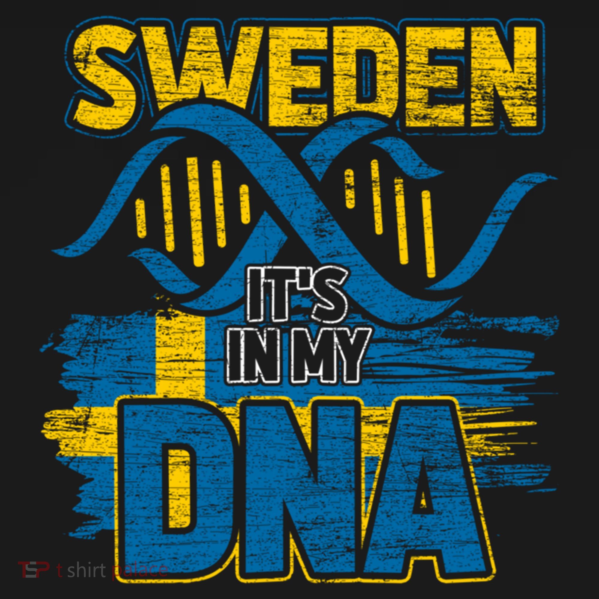 Sverige Dna Swedish Flag Sweden Great Gift Women's Hoodie