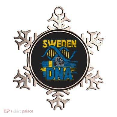 Sverige Dna Swedish Flag Sweden Great Gift Ornament