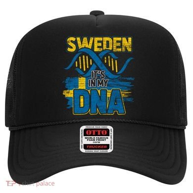 Sverige Dna Swedish Flag Sweden Great Gift Hat