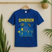 Sverige Dna Swedish Flag Sweden Great Gift T-Shirt thumb 2