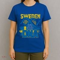 Sverige Dna Swedish Flag Sweden Great Gift T-Shirt thumb 4