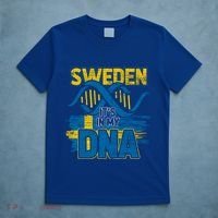 Sverige Dna Swedish Flag Sweden Great Gift T-Shirt thumb 5