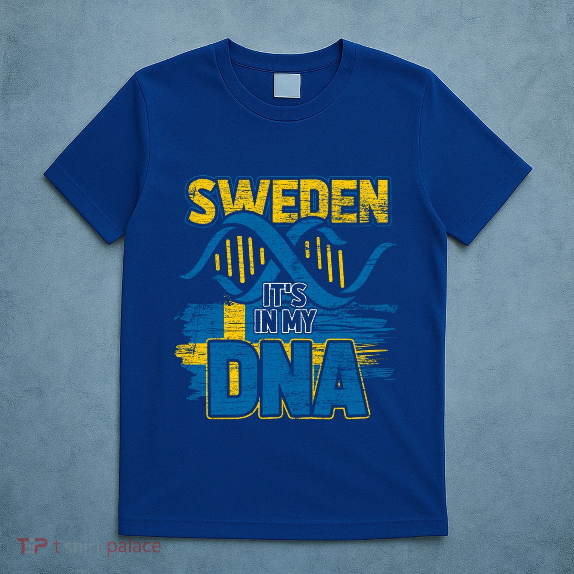 Sverige Dna Swedish Flag Sweden Great Gift T-Shirt