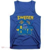 Sverige Dna Swedish Flag Sweden Great Gift Tank Top thumb 0