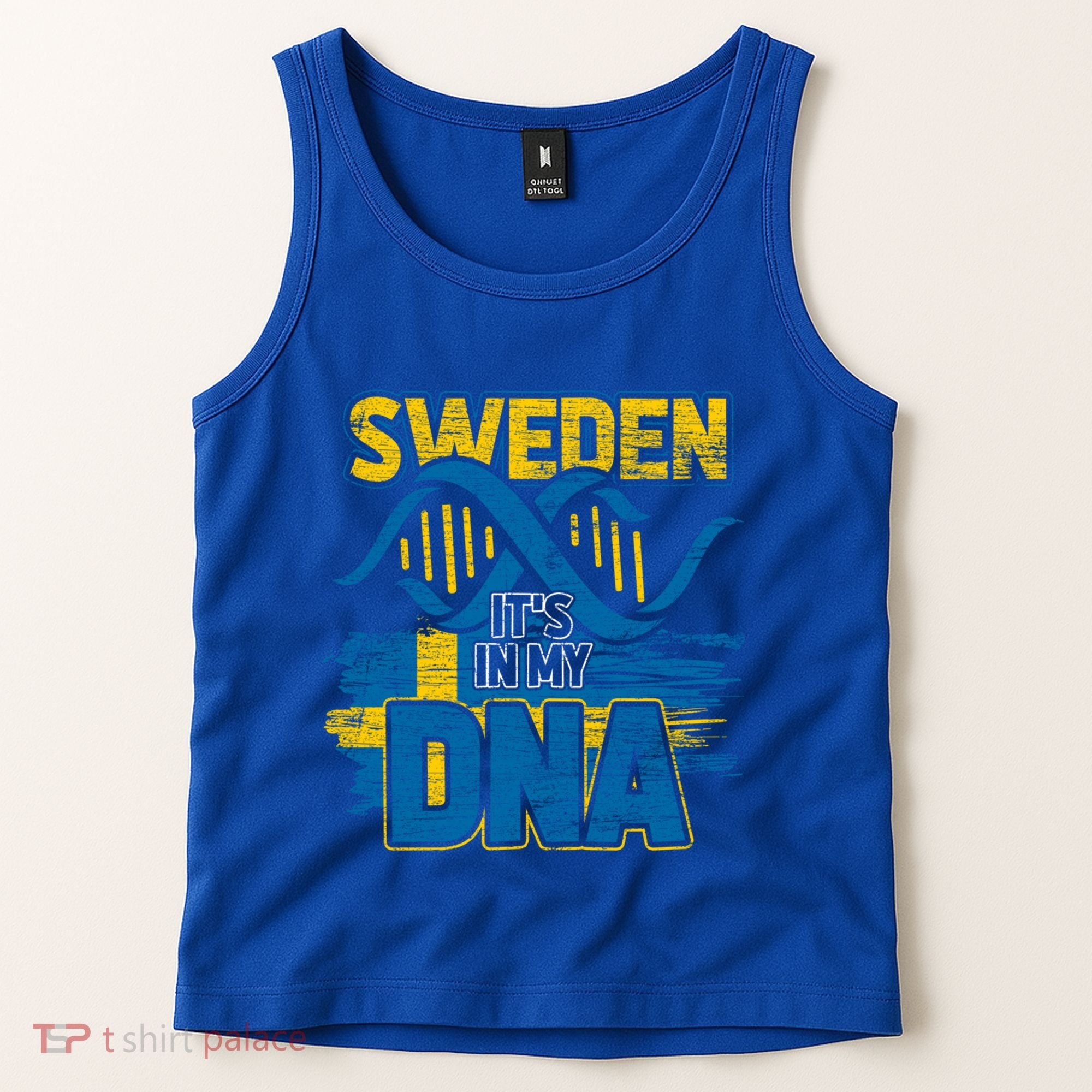 Sverige Dna Swedish Flag Sweden Great Gift Tank Top