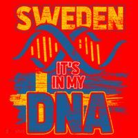 Sverige Dna Swedish Flag Sweden Great Gift Santa Hat thumb 1