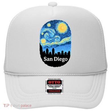 San Diego Starry Night Design Hat
