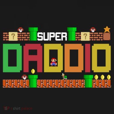 Super Dad Super Daddio Gift Cute Funny Daddy Gift Impact Tech Backpack