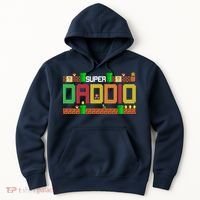 Super Dad Super Daddio Gift Cute Funny Daddy Gift Hoodie thumb 0