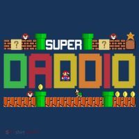 Super Dad Super Daddio Gift Cute Funny Daddy Gift Hoodie thumb 7