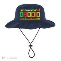 Super Dad Super Daddio Gift Cute Funny Daddy Gift Bucket Hat thumb 0