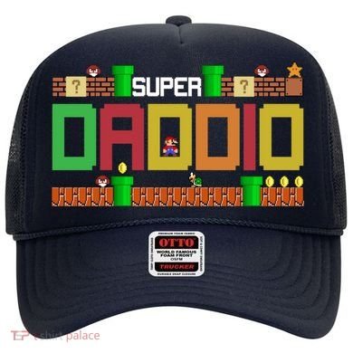 Super Dad Super Daddio Gift Cute Funny Daddy Gift Hat