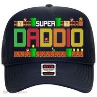 Super Dad Super Daddio Gift Cute Funny Daddy Gift Hat thumb 0