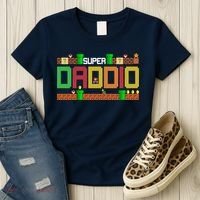 Super Dad Super Daddio Gift Cute Funny Daddy Gift Women's T-Shirt thumb 3