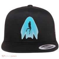 Scuba Diving Scuba Diving Flat Bill Trucker Hat thumb 0