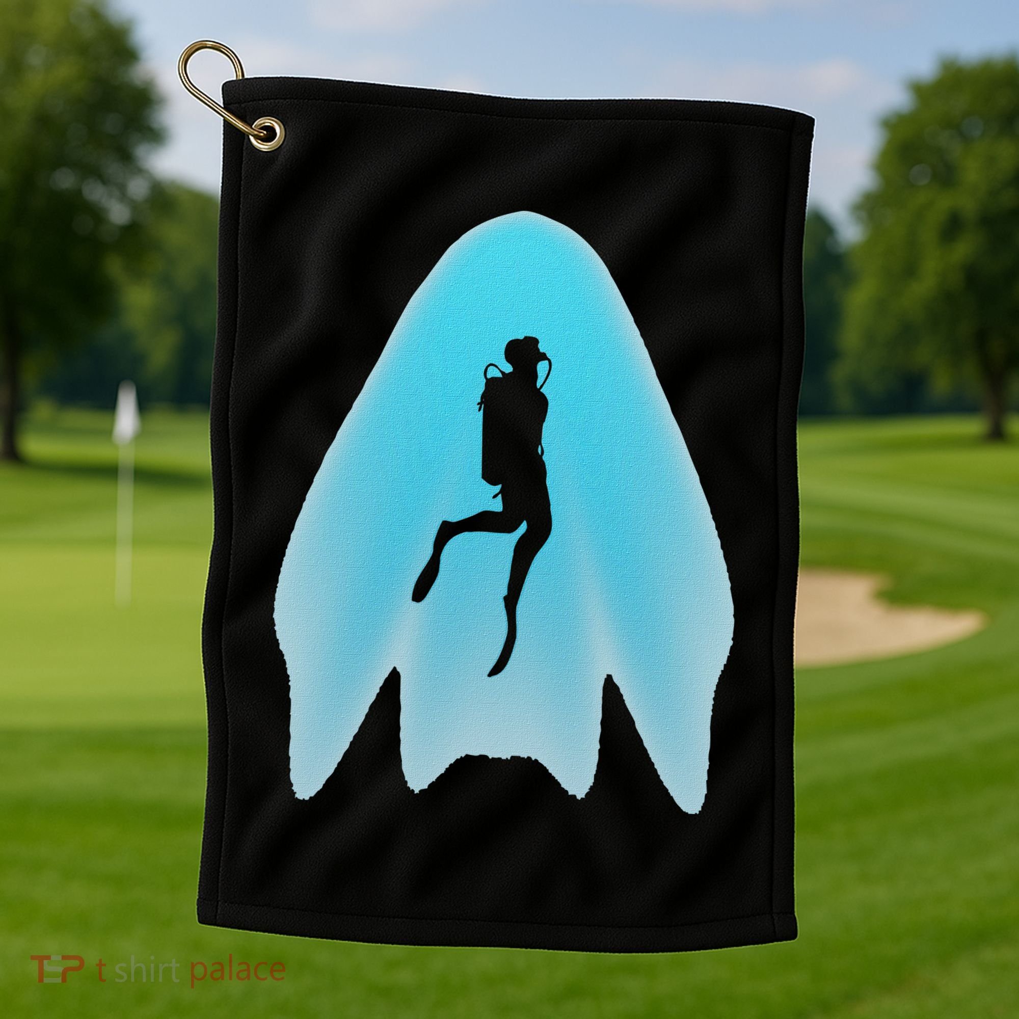 Scuba Diving Scuba Diving Golf Towel