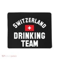 Switzerland Drinking Team For Switzerland Sports Fans Mousepad thumb 0