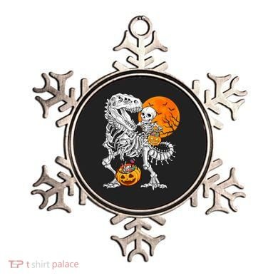 Skeleton Dinosaur T Rex Boys Halloween Mummy Funny Pumpkin Ornament