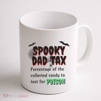 Spooky Dad Tax Halloween Funny Family Matching Halloween Coffee Mug thumb 1